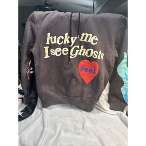 Lucky Me I See Ghosts Hoodie Kanye West Kid Cudi Size M - Camp Flog Gnaw Nov 11